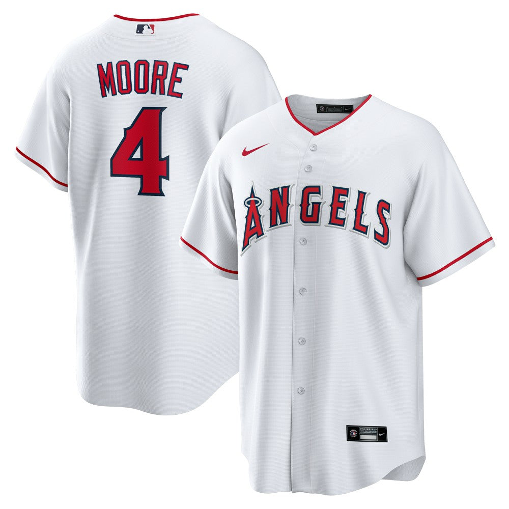 Christian Moore Los Angeles Angels Nike Home Replica Jersey | MLB Near me