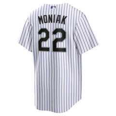 Mickey Moniak Colorado Rockies Home Replica Jersey - White