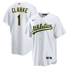 Denzel Clarke Athletics Nike Home Replica Jersey | MLB Shop