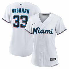 Eric Wagaman Miami Marlins Nike Women's Home Replica Jersey | MLB Sale