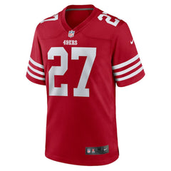 San Francisco 49ers Nike Ji'Ayir Brown Team Game Jersey