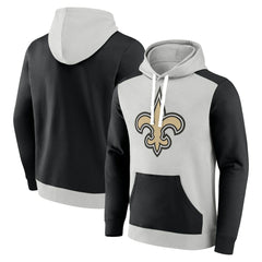 New Orleans Saints Fanatics Big & Tall Team Fleece Pullover Hoodie