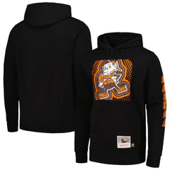 Cleveland Browns Mitchell & Ness Gridiron Classics Big Face 7.0 Pullover Hoodie