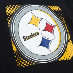Pittsburgh Steelers Mitchell & Ness Gridiron Classics Big Face 7.0 Pullover Hoodie
