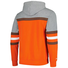 Cleveland Browns Mitchell & Ness Head Coach Pullover Hoodie