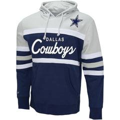 Dallas Cowboys Mitchell & Ness Head Coach Pullover Hoodie