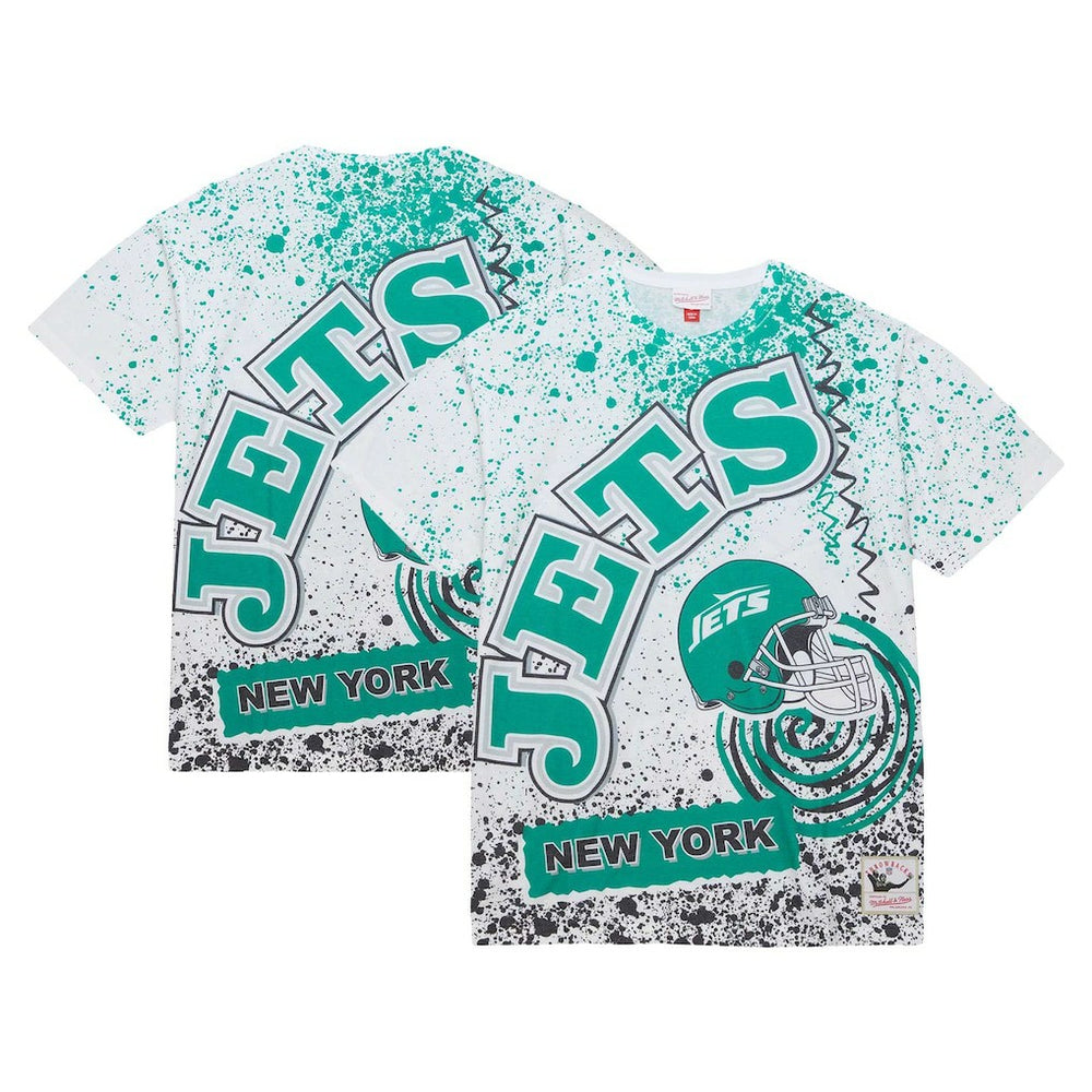New York Jets Mitchell & Ness Team Burst Sublimated T-Shirt