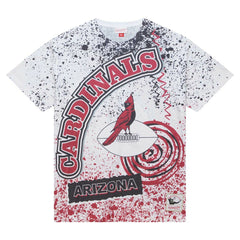 Arizona Cardinals Mitchell & Ness Team Burst Sublimated T-Shirt