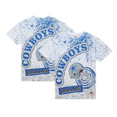 Dallas Cowboys Mitchell & Ness Team Burst Sublimated T-Shirt
