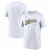 Athletics Nike New Legend Wordmark Dri-FIT T-Shirt | MLB Outlet