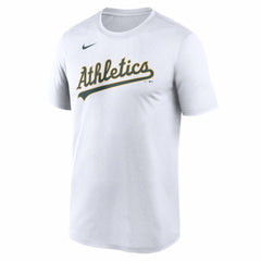Athletics Nike New Legend Wordmark Dri-FIT T-Shirt | MLB Outlet