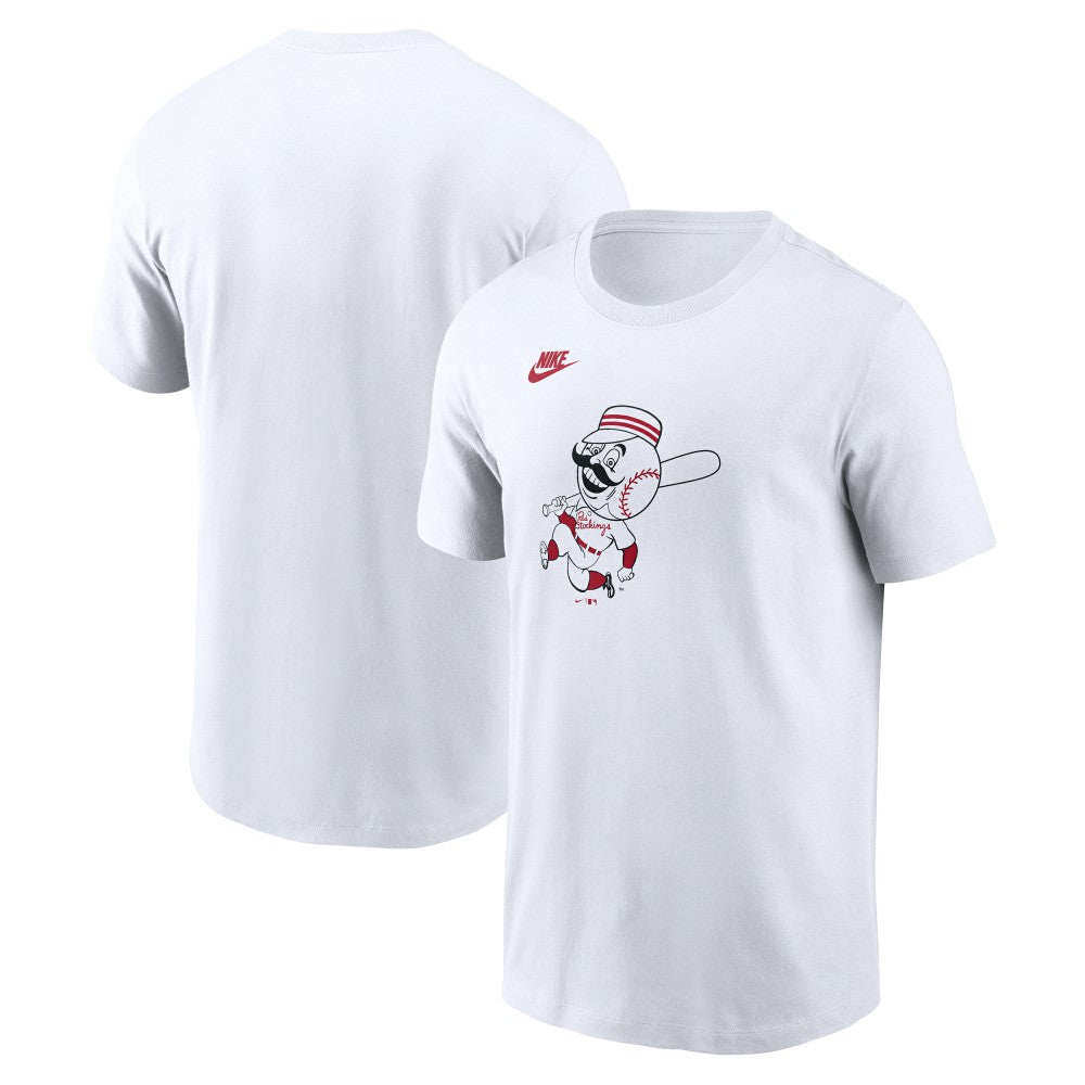 Cincinnati Reds Nike Cooperstown Collection Logo T-Shirt | MLB Discount