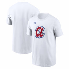 Atlanta Braves Nike Cooperstown Collection Logo T-Shirt | MLB New