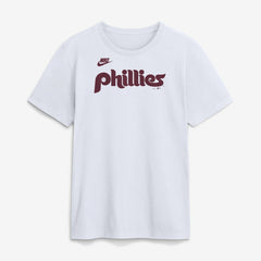 Philadelphia Phillies Nike Cooperstown Collection Wordmark T-Shirt | MLB US