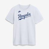 Kansas City Royals Nike Cooperstown Collection Wordmark T-Shirt | MLB New
