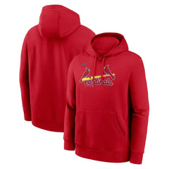 St. Louis Cardinals Nike Dri-Fit Club Hoodie | MLB Outlet