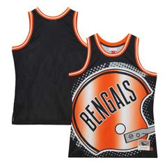 Cincinnati Bengals Mitchell & Ness Big Face 7.0 Fashion Tank Top