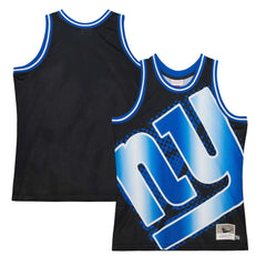 New York Giants Mitchell & Ness Big Face 7.0 Fashion Tank Top