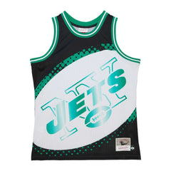 New York Jets Mitchell & Ness Big Face 7.0 Fashion Tank Top