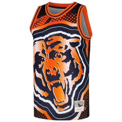 Chicago Bears Mitchell & Ness Big Face 7.0 Fashion Tank Top