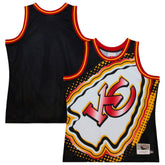 Kansas City Chiefs Mitchell & Ness Big Face 7.0 Fashion Tank Top