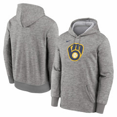 Milwaukee Brewers Nike Primary Logo Therma Hoodie | MLB For sale