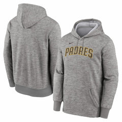 San Diego Padres Nike Primary Wordmark Therma Hoodie | MLB US