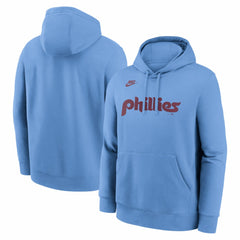 Philadelphia Phillies Nike Cooperstown Collection Wordmark Club Hoodie | MLB Shop