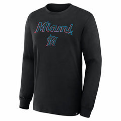 Miami Marlins Fanatics Lock-Up Legacy Long Sleeve T-Shirt | MLB US