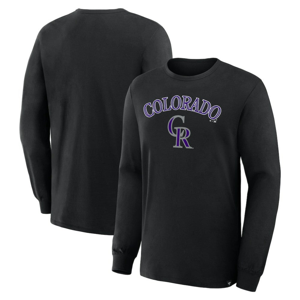 Colorado Rockies Fanatics Lock-Up Legacy Long Sleeve T-Shirt | MLB New