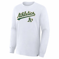 Athletics Fanatics Lock-Up Legacy Long Sleeve T-Shirt | MLB Discount