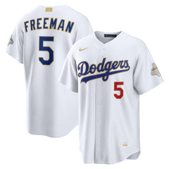 Freddie Freeman Los Angeles Dodgers Nike 2026 Gold Collection Stadium Jersey | MLB New