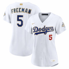 Freddie Freeman Los Angeles Dodgers Nike Women's 2026 Gold Collection Stadium Jersey | MLB On Sale