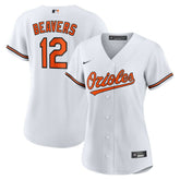 Dylan Beavers Baltimore Orioles Women's Home Replica Jersey - White