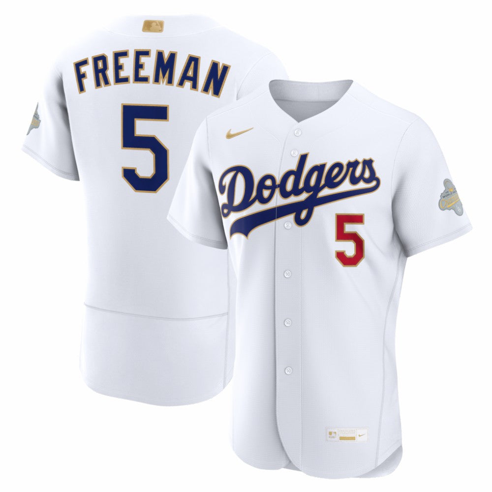Freddie Freeman Los Angeles Dodgers Nike 2026 Gold Collection Authentic Jersey | MLB Near me