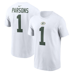 Green Bay Packers Nike Micah Parsons Player Name & Number T-Shirt