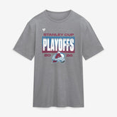 Colorado Avalanche Fanatics 2026 Stanley Cup Playoffs Vintage Tri-Blend T-Shirt Discount