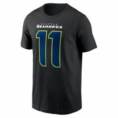 Seattle Seahawks Nike Jaxon Smith-Njigba Carbon Name & Number T-Shirt