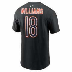 Chicago Bears Nike Caleb Williams Carbon Name & Number T-Shirt
