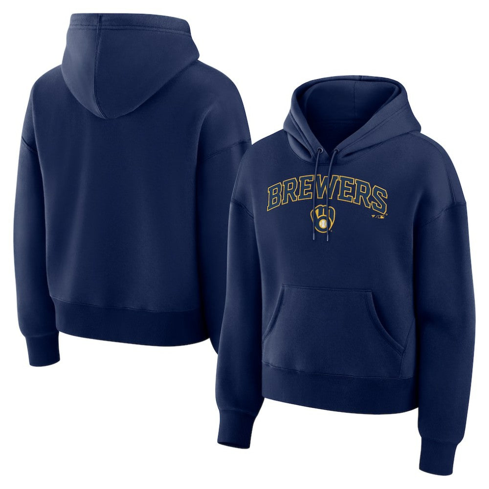 Milwaukee Brewers Fanatics Women's Lockup Legacy Fleece Hoodie | MLB Near me