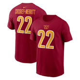Washington Commanders Nike Jacory Croskey-Merritt Player Name & Number T-Shirt