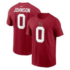 Arizona Cardinals Nike Will Johnson Player Name & Number T-Shirt