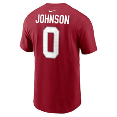 Arizona Cardinals Nike Will Johnson Player Name & Number T-Shirt