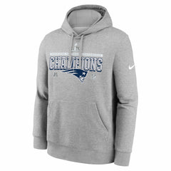 New England Patriots Nike 2025 AFC Champions Locker Room Trophy Collection Hoodie