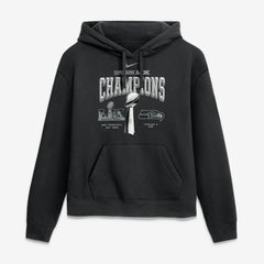 Seattle Seahawks Nike Women's Super Bowl LX Champions Locker Room Trophy Collection Hoodie