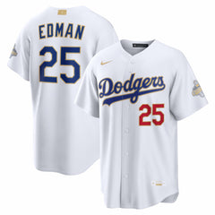 Tommy Edman Los Angeles Dodgers Nike 2026 Gold Collection Stadium Jersey | MLB On Sale