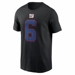 New York Giants Nike Jaxson Dart Name & Number T-Shirt