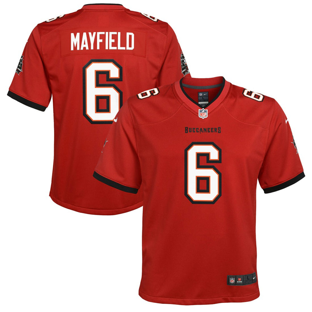 Tampa Bay Buccaneers Nike Baker Mayfield Youth Game Jersey
