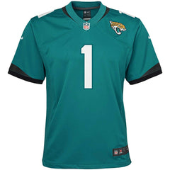 Jacksonville Jaguars Nike Travis Etienne Youth Game Jersey
