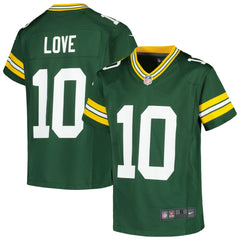 Green Bay Packers Nike Jordan Love Youth Game Jersey